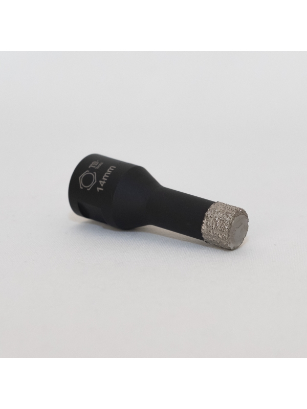 Diamantbohrer 14mm M14 SilverCut | Fliesenbohrer Trockenschnitt