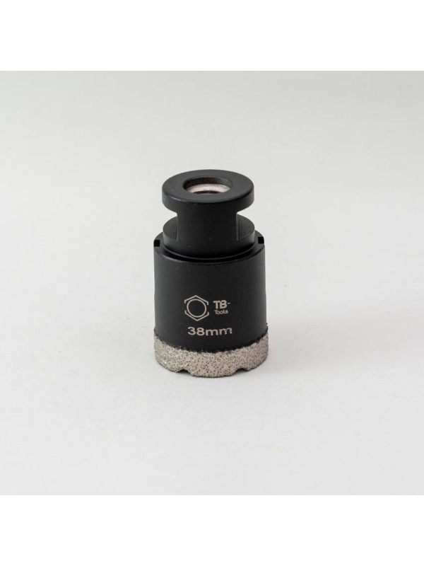 Profi Diamantbohrkrone 38mm M14 SilverCut für hartes Feinsteinzeug