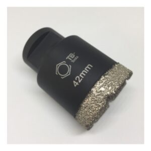 Profi Diamantbohrkrone 42mm M14 SilverCut für hartes Feinsteinzeug
