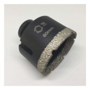 Diamantbohrkrone 60mm M14 SilverCut | Plattenbohrer Trockenschnitt