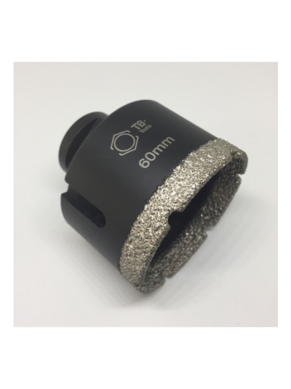 Diamantbohrkrone 60mm M14 SilverCut | Plattenbohrer Trockenschnitt