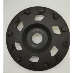 PKD Frässcheibe mit Stützelement 125mm gegen Einfressen