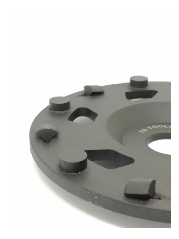PKD Frässcheibe mit Stützelement 125mm gegen Einfressen – Bild 2