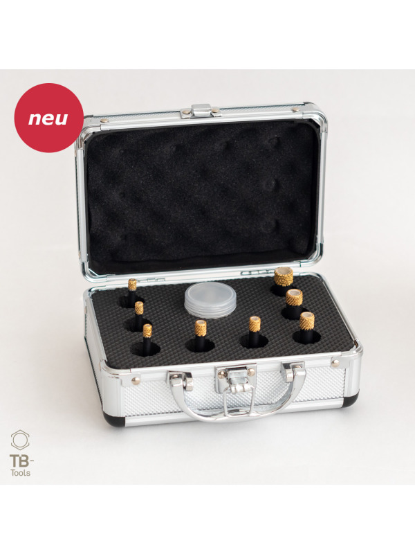 GoldCut Diamantbohrer Set M14 (6-14mm) Sanitär inkl. Koffer