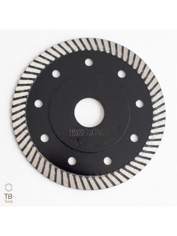 Diamanttrennscheibe TopSpeed 115mm - Extrem schnell für Feinsteinzeug – Bild 4