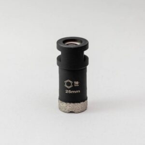 Profi Diamantbohrer 25mm M14 SilverCut für hartes Feinsteinzeug