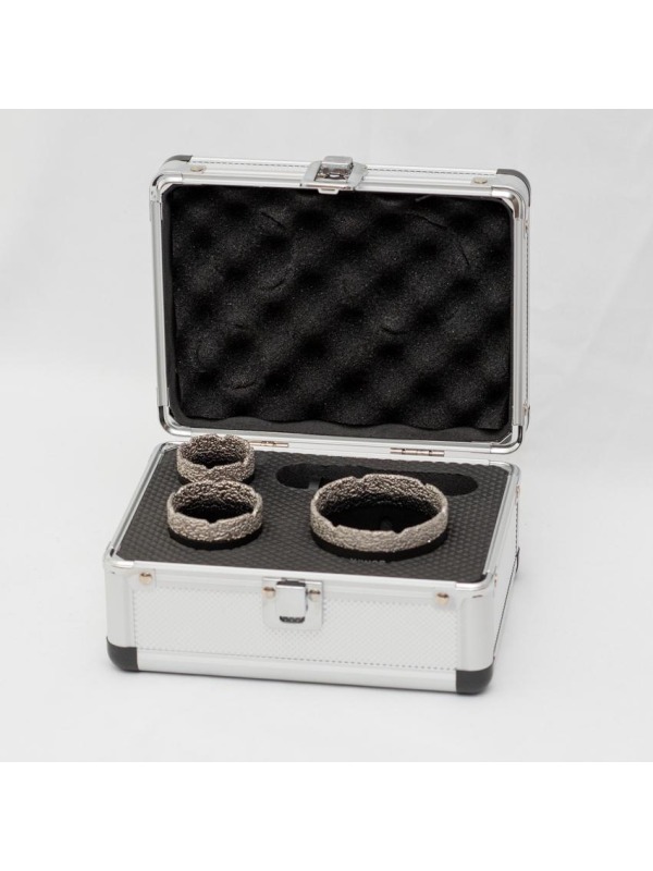 Profi Plattenleger Set M14 (Var. 2) | Diamantbohrkronen 20-60mm – Bild 2