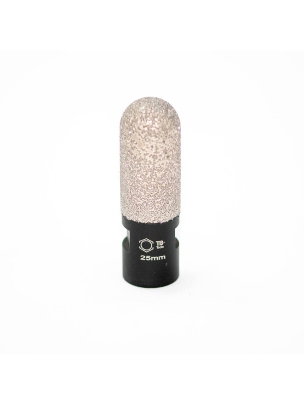 TB-Tools Premium Diamant-Lochfräser Ø 25mm (M14) für Feinsteinzeug