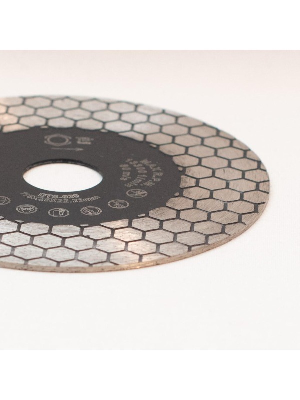 Diamanttrennscheibe Jolly Waben 115mm - Für perfekte 45° Gehrungsschnitte – Bild 3