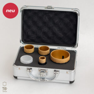 GoldCut Diamantbohrer Set M14 (20-60mm) Plattenleger inkl. Koffer