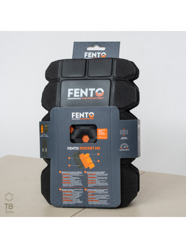FENTO POCKET M2 Durchstichfeste Kniepolster für Arbeitshosen – Bild 2
