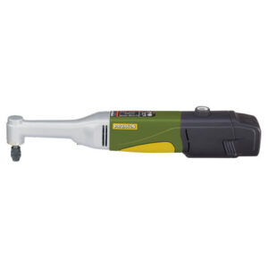 Proxxon Akku-Langhals-Winkelbohrmaschine LWB/A Set inkl. 6 Fräsbohrer 10.8V für befliesbare Drückerplatten & Plattenleger
