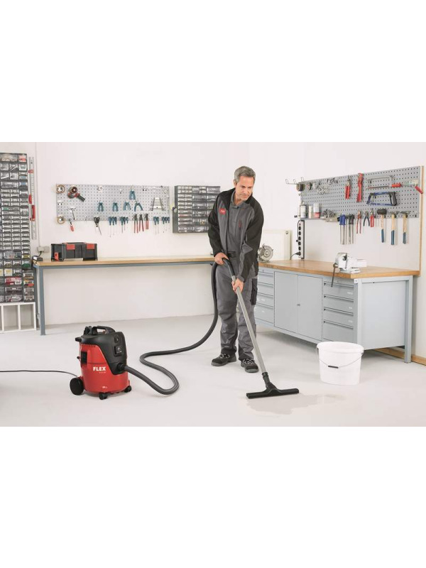 FLEX VC 21 L MC Nass-Trockensauger Set (20L, inkl. Reinigungsset & Vlies-Säcke) – Bild 2
