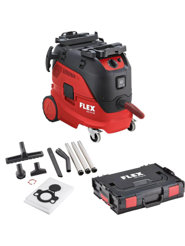 FLEX VCE 33 L AC-Set Industriesauger (30 Liter, Auto-Clean, L-Klasse)