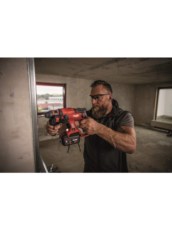 FLEX CHE 18-EC C Akku-Kombi-Bohrhammer 18V (Solo) – Bild 8