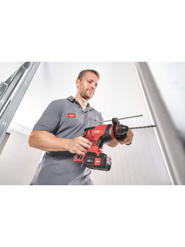 FLEX CHE 18-EC C Akku-Kombi-Bohrhammer 18V (Solo) – Bild 10