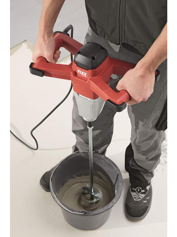 FLEX 1-Gang-Rührwerk 1010 Watt inkl. Wendelrührer WR2 – Bild 4