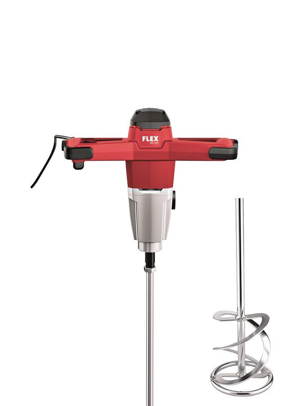 FLEX MXE 1202 + WR2 140 Rührwerk Set (1200 Watt, 2-Gang)