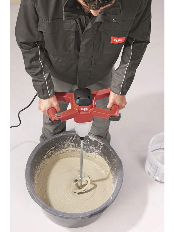 FLEX MXE 1202 + WR2 140 Rührwerk Set (1200 Watt, 2-Gang) – Bild 7