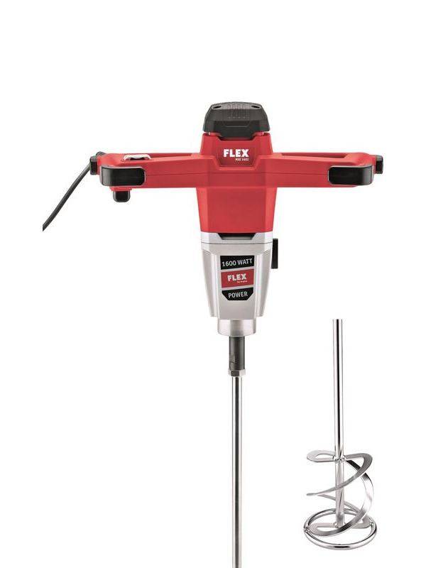FLEX MXE 1602 + WR2 160 Rührwerk Set (1600 Watt, 2-Gang)