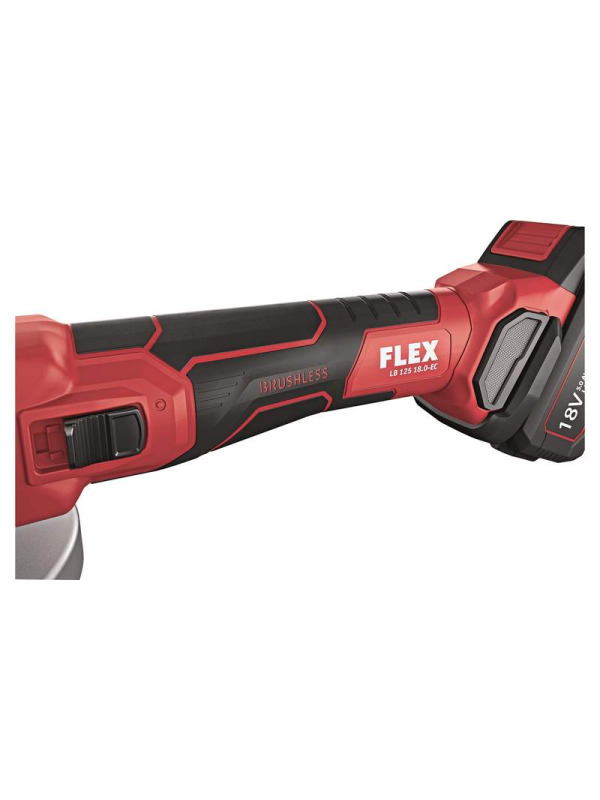 FLEX LB 125 18-EC/5.0 Set Akku-Winkelschleifer 18V bürstenlos (inkl. 2x 5.0 Ah Akku & L-BOXX) – Bild 4