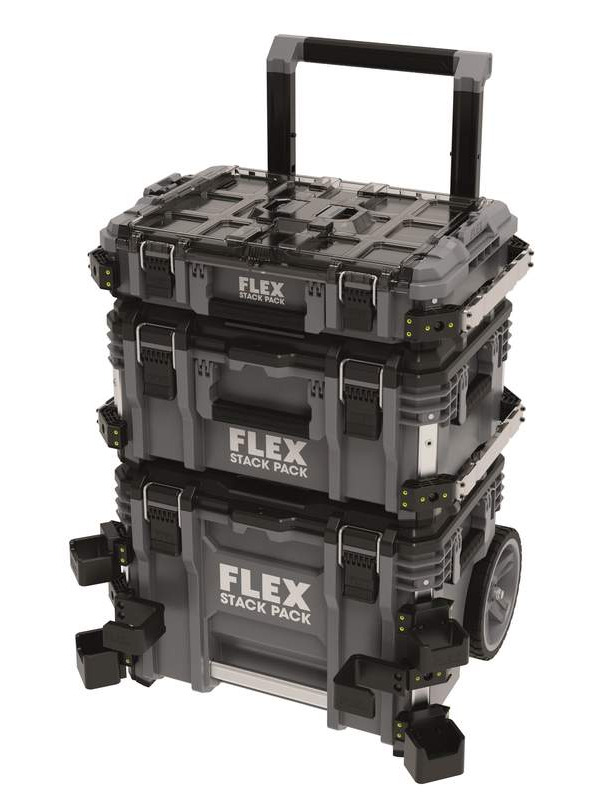 FLEX STACK PACK TK-L SP SET-1 Rollkoffer-System (3-teilig) – Bild 2