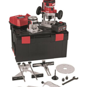 FLEX CER 18-EC/5.0 Set Akku-Kanten- und Oberfräse 18V (inkl. 2x 5.0 Ah Akku)
