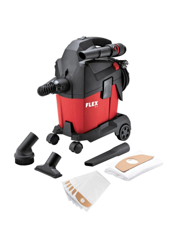 FLEX VC 6 L MC Kompakt-Sauger 1200W inkl. 5er-Set Filtersäcke