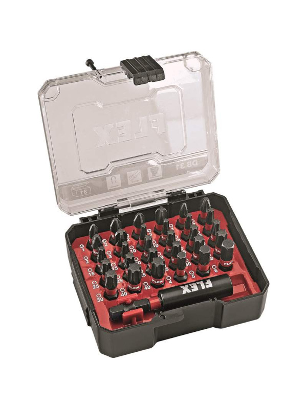FLEX DB 31 Bitset 31-teilig schlagfest (STACK PACK kompatibel) – Bild 2