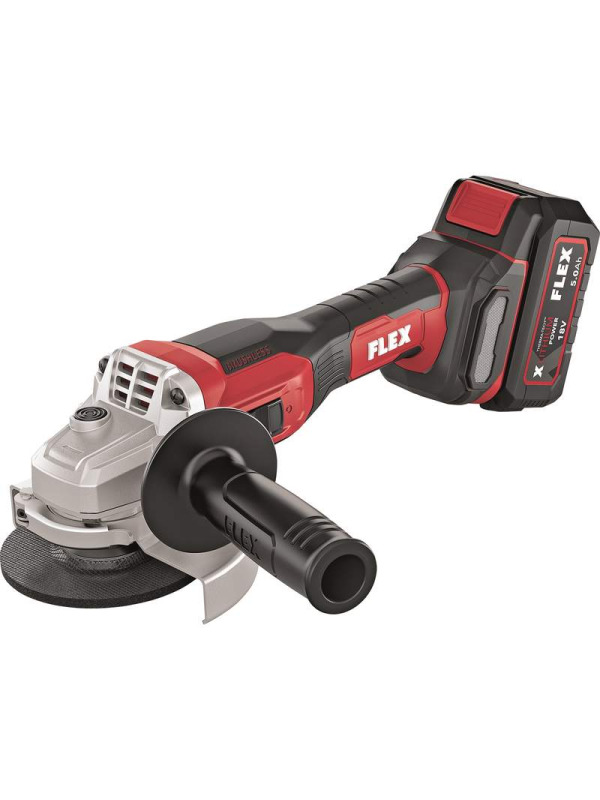 FLEX L 125 18-EC LD 5.0 Set Akku-Winkelschleifer (inkl. 2x 5.0 Ah) – Bild 2
