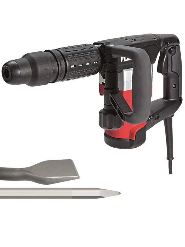 FLEX DH 5 SDS-max Meisselhammer 1050W (5 kg, inkl. 3-tlg. Meissel-Set)