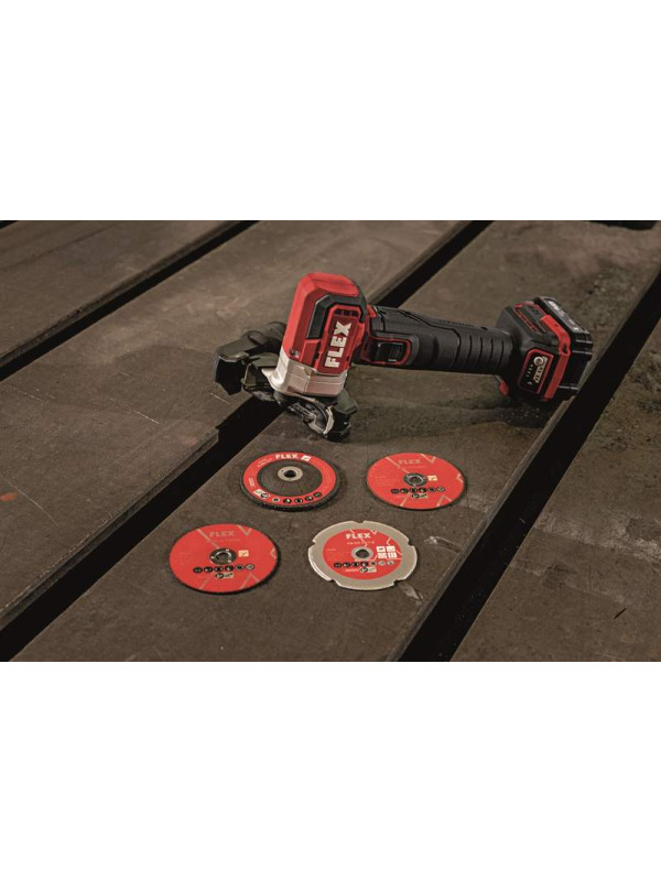 FLEX LBE 76 12-EC Set Mini-Winkelschleifer 12V (inkl. 5.0 Ah Akku & Lader) – Bild 8