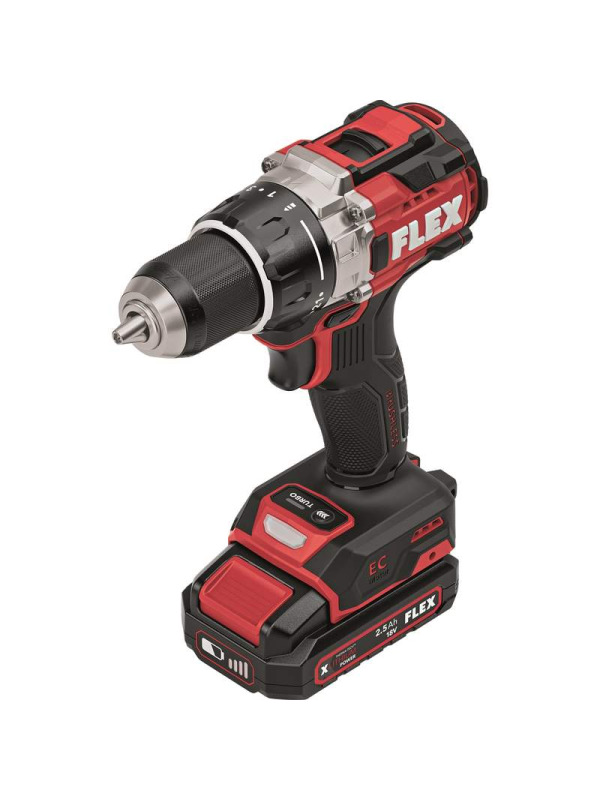FLEX 18V 2-Gang Akku-Bohrschrauber DD 2G 18-EC LD C (Solo) – Bild 2
