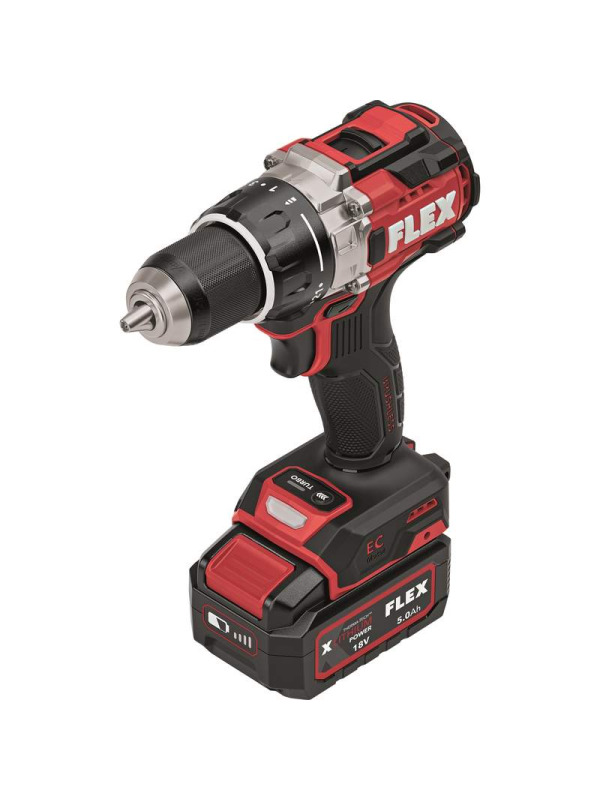 FLEX 18V 2-Gang Akku-Bohrschrauber DD 2G 18-EC LD C (Solo) – Bild 3