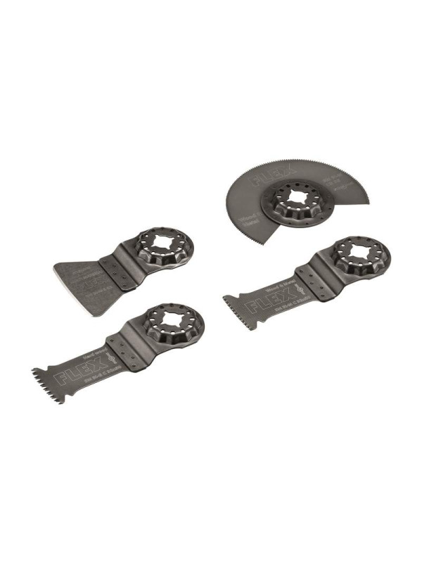 FLEX SM FI-SET Sägeblatt-Set Fussboden 4-teilig (Starlock) – Bild 2