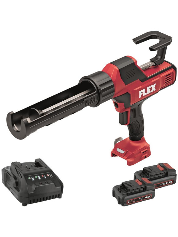 FLEX CG 310 18 Set Akku-Kartuschenpresse (inkl. Akkus & Lader)