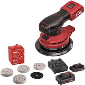 FLEX ORE 5-150 18-EC Set Akku-Exzenterschleifer (150mm, 5mm Hub)