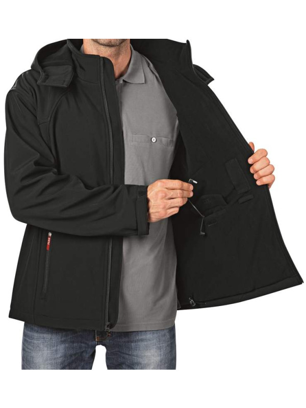 Heizjacke TJ 12/18 schwarz, Grösse M – Bild 2