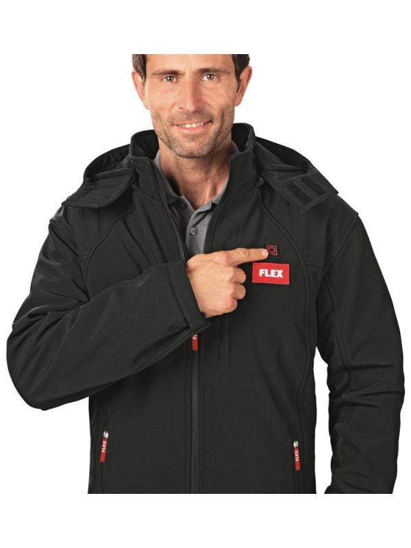 Heizjacke TJ 12/18 schwarz, Grösse M – Bild 3