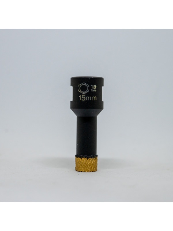 Foret diamant pro 15 mm M14 GoldCut pour grès cérame extrêmement dur