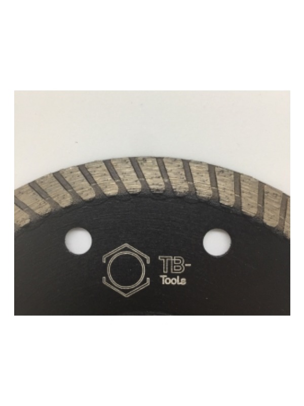 Diamanttrennscheibe MasterSpeed 115 mm, durchgehender Diamantkranz im Detail