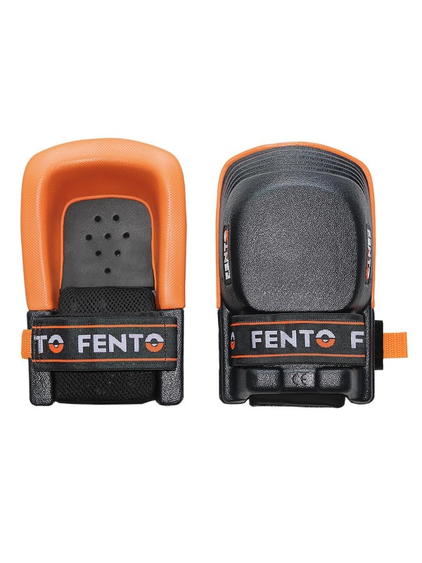FENTO ORIGINAL Knieschoner, Vorder- und Rückseite mit Klettbändern