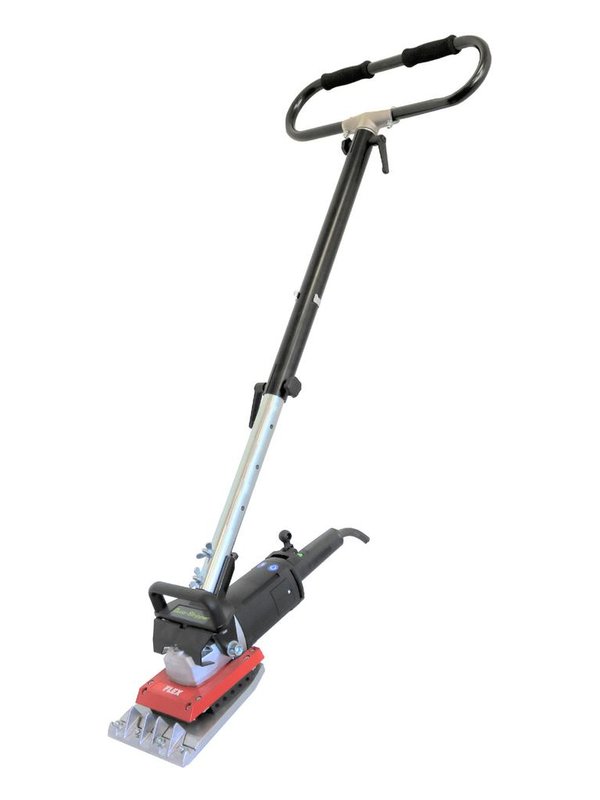 FLEX SM 21-6 Teppichstripper mit Führungsstiel und Bügelgriff, Gesamtansicht