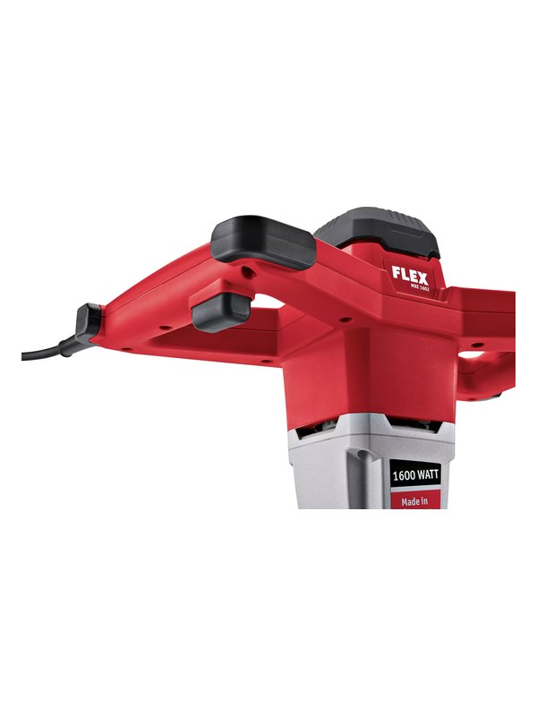 Handgriff mit Gasgebeschalter am FLEX MXE 1602 Rührwerk, Detailansicht
