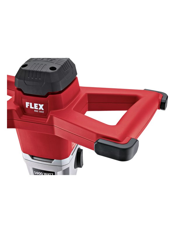 Handgriffe mit Gummiecken am FLEX MXE 1602 Rührwerk, Detailansicht