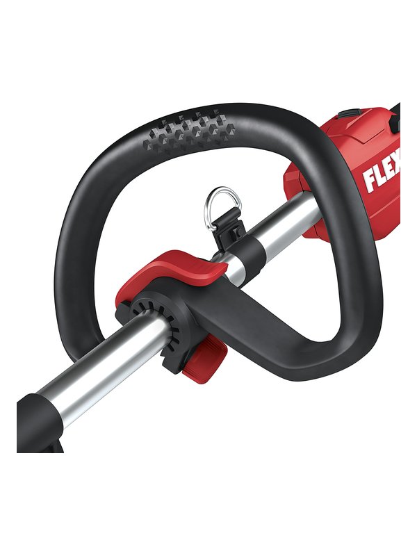 Bügelgriff am Schaft des FLEX GLT 35 18-EC Akku-Rasentrimmers, Detailansicht
